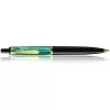 Pelikan K200 - Integrēta uzpildes sistēma - Melna - Zelts - Zaļa - Sveķi - Slīpraksta rakstāmspalva - Nerūsējošais tērauds - Piemērota abām rokām (983189)