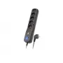 Lestar 5w LV-530W, PDU, 3m, Melns LV-530W G-a K. Cz 3,0m