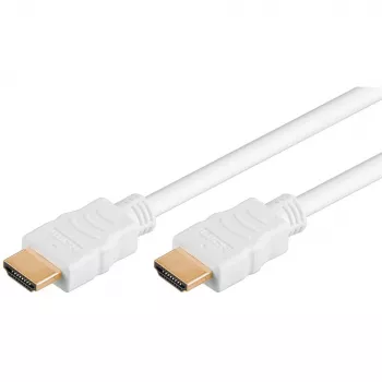 Goobay HDMI kabelis 5 m Type A vīrietis-vīrietis 18 Gbit/s balts