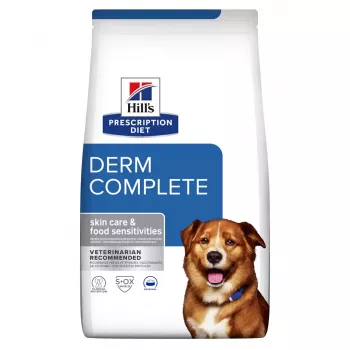 HILL'S Prescription Diet Derm Complete Canine - sausā suņu barība - 12 kg