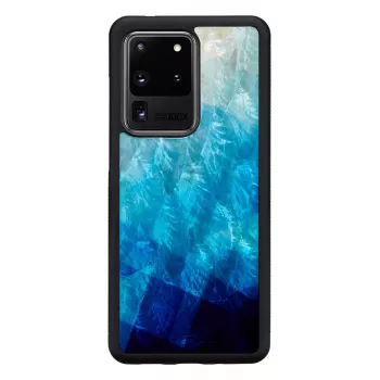 Aizsargtelefona maciņš iKins Samsung Galaxy S20 Ultra, zils ezers/melns