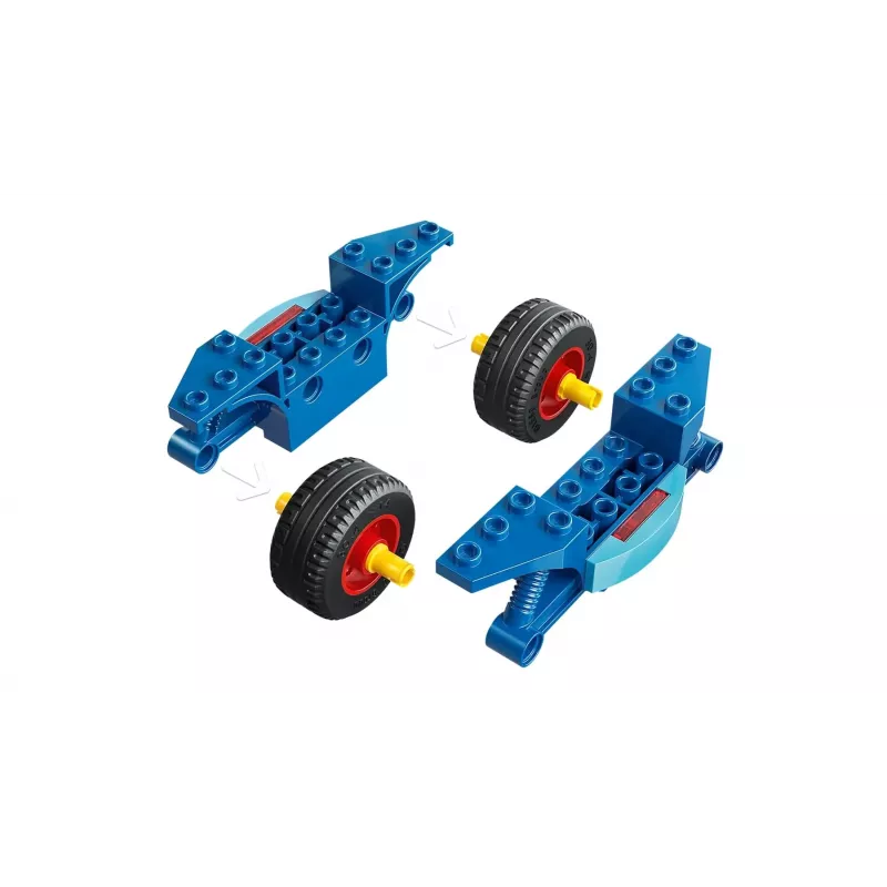 LEGO MARVEL 11206 Zirnekļcilvēks uz motocikla pret Degunradzi