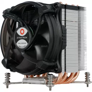 Dynatron Inter-Tech Q-6 - procesora gaisa dzesētājs - augstas kvalitātes - (paredzēts: LGA1700) - alumīnija ribas - 92 mm (Q6)