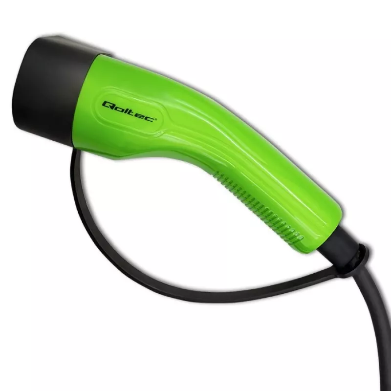 Electric car charger QOLTEC 52478 11 kW Type 2 plug 5 m kabelis