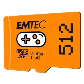 MicroSDXC atmiņas karte Emtec Gaming 512 GB