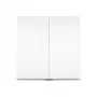 TP-Link Tapo Smart Light Switch 2-Gang 1-Way, Tilt, balta, 91.5 mm, 100.5 mm, 55.5 mm, 200 g