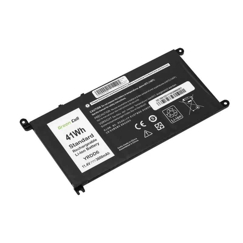 Klēpjdatora baterija zaļa Cell YRDD6 1VX1H Dell Vostro 5490/5590/5481 (aizvietošanai, GCDE156)
