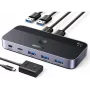 KVM USB slēdzis UGREEN CM662 2x4 izeja, melns