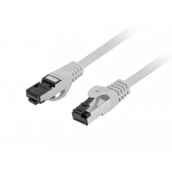 Tīkla kabelis LANBERG Cat8.1 S/FTP (S‑STP) RJ-45–RJ-45 Pelēks 3 m