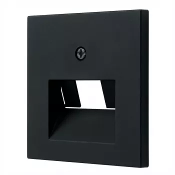Gira System 55 rāmja ieliktnis, melns, modelis 0270005