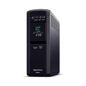 CyberPower CP1600EIPFCLCD nepārtrauktās barošanas avots (UPS) Line-Interactive 1,6 kVA 1000 W 6 maiņstrāvas izejas