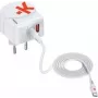 Skross Euro USB lādētājs AC65PD + USB-C kabelis, USB lādētājs, 65 W, iekštelpām, kontaktligzda, izejas strāva (maks.) 4,05 A, izeju skaits: 2 x USB 3.2 Gen 1 ligzda A (1302425)