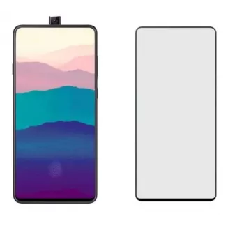 Rūdīta stikla ekrāna aizsargplēve Tellur Samsung Galaxy A90 2.5D pilnas līmes melna
