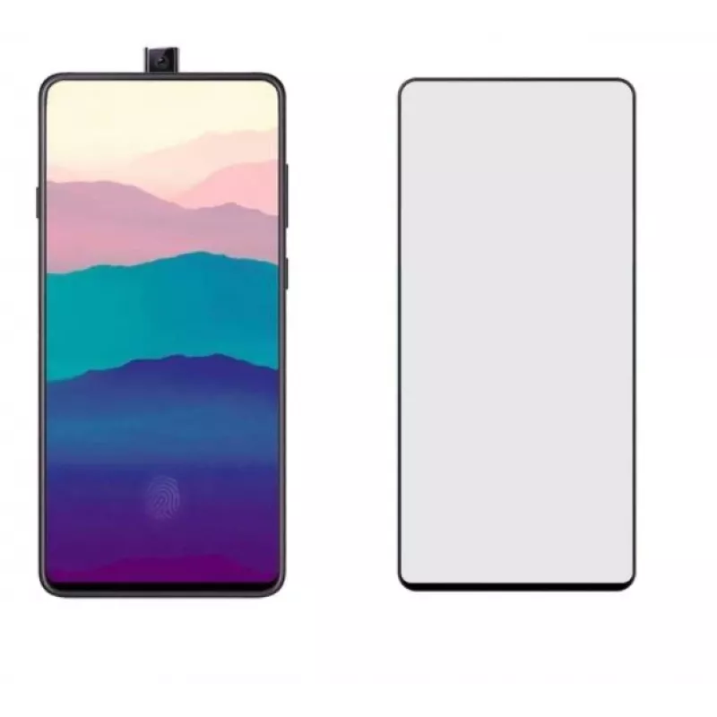 Rūdīta stikla ekrāna aizsargplēve Tellur Samsung Galaxy A90 2.5D pilnas līmes melna