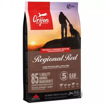 ORIJEN Regional Sarkans - sausā suņu barība - 11,4kg