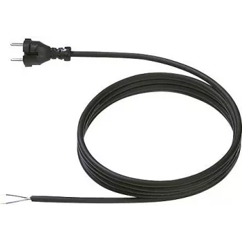 Bachmann elektriskā strāvas pieslēguma kabelis [Contour spraudnis - kabelis, atvērts gals] melns 5 m 246176 (246176)