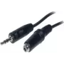 S/CONN 3,5 mm – 3,5 mm 1,5 m audio kabelis melns ShiverPeaks