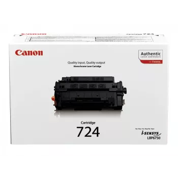 Canon CRG-724H tonera kasetne 1 gab. Oriģināls Melns