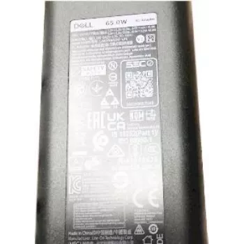 Dell 65 W USB-C strāvas adapteris klēpjdatoriem V2TJ7, kompakts dizains