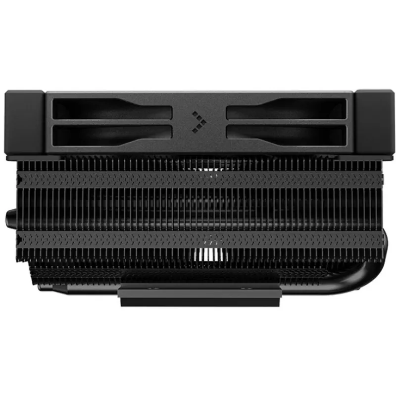 Procesora dzesētājs DeepCool AN400 BK 92 mm, melns, 92 mm ventilators, saderīgs ar ligzdu
