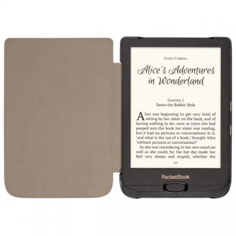 Planšetdatora maciņš WPUC-627-S-GY Pelēks (PocketBook Touch Lux 4, Lux 5, Color, Touch HD 3, Basic Lux 2)