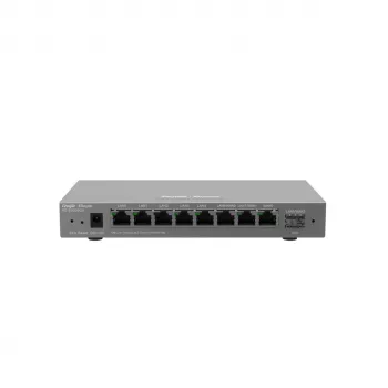 Maršrutētājs RUIJIE RG-EG209GS 9 portu Gigabit mākoņa vadība ar 8x Gigabit RJ-45 un 1x SFP