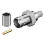Koaksiālais BNC savienotājs MicroConnect BNC59F, sievišķais, sudraba
