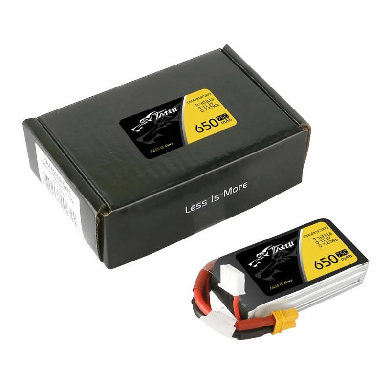 Akumulators Tattu 650mAh 11,1V 75C 3S1P