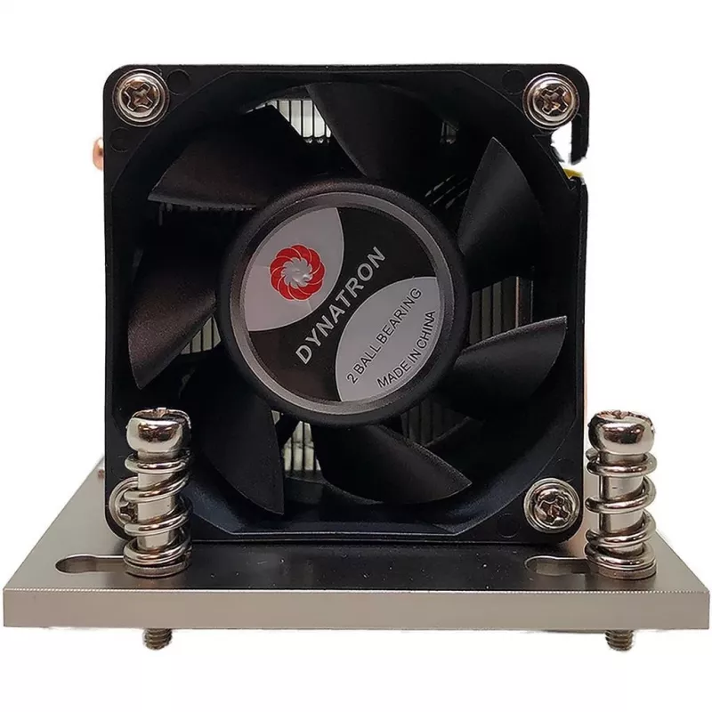 Cooler Inter-Tech A-38 Processor 6 cm Melns