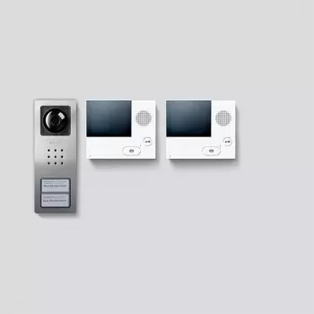 Siedle SET CVB 850-2 E/W - 8,89 cm (3.5 inch) - TFT - nerūsējošais tērauds - Balta - Iekštelpās un ārā - 756 x 504 pikseļi - CMOS