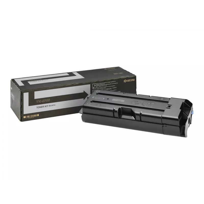 KYOCERA TK-6705 tonera kasetne 1 gab. oriģināla melna