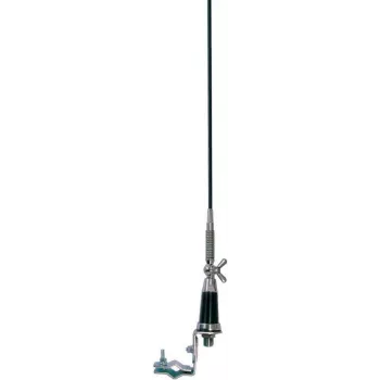 Auto antena Albrecht CB-27 Cietais stiprinājums Melna Pelēka