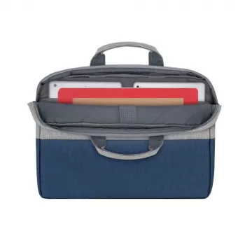 Rivacase 7532 39,6 cm (15,6) portfelis, zils/pelēks