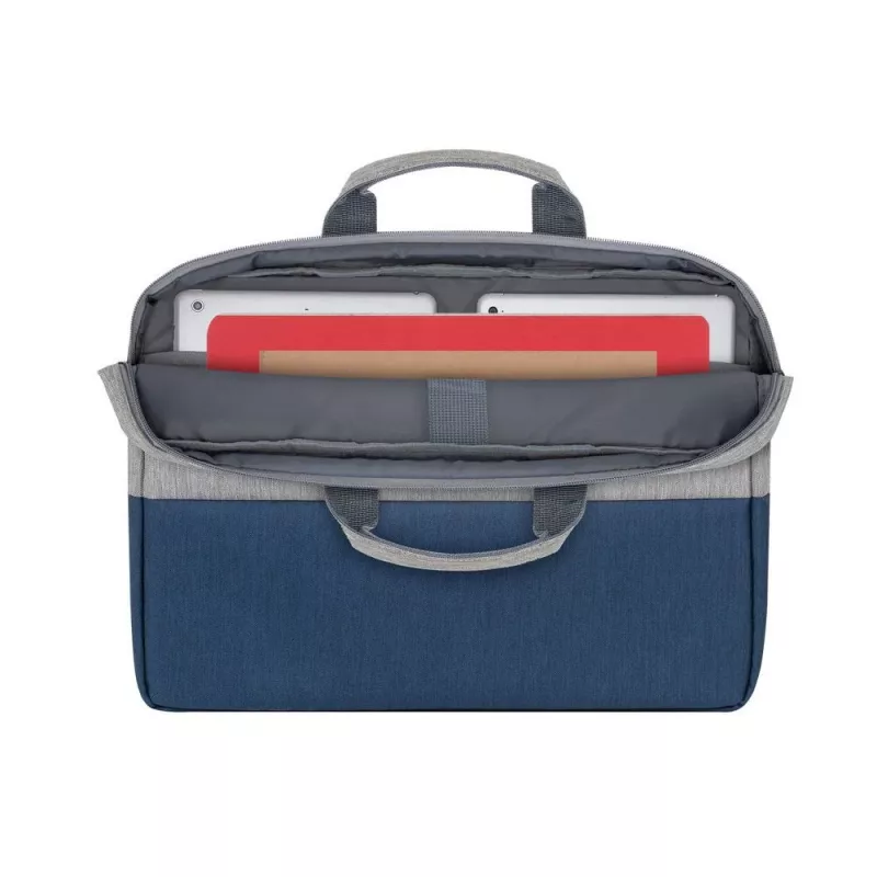 Rivacase 7532 39,6 cm (15,6) portfelis, zils/pelēks