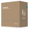 PC Midi Tower DeepCool CG380 3F — Melna, 235×437×451 mm, 2x120 mm sānu + 1x120 mm aizmugurējie ventilatori, apakšējais barošanas bloks, 2,5 collu/3,5 collu HDD