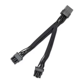 Ūdens sadalītājs EK Water Blocks EK-Loop OmniLink 2-Way 100mm — 2 ceļu šķidruma dzesēšanas sadalītājs, 100 mm attālums