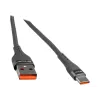 Tracer 47487 USB A - Type C M/M 1m kabelis pelēks