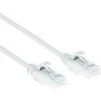 ACT balts 10 metru LSZH U/UTP CAT6 datu centra plānā savienotāja kabelis bez aizķeršanās ar RJ45 savienotājiem