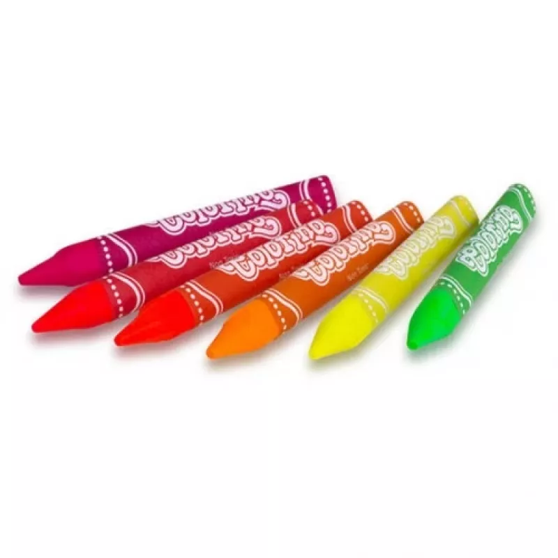 Colorino Kids Neon krītiņi 6 krāsas