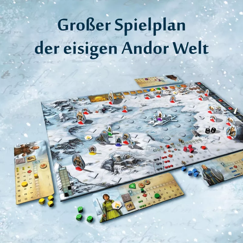 Die Legenden of Andor - The Eternal Cold, galda spēle
