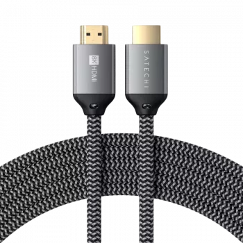 Satechi ST-8KHC2MM - 2 m - HDMI Type A (Standard) - HDMI Type A (Standard) - pelēka