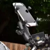 RAM Mounts X-Grip tālruņa stiprinājums ar stūres U-bultskrūves pamatni