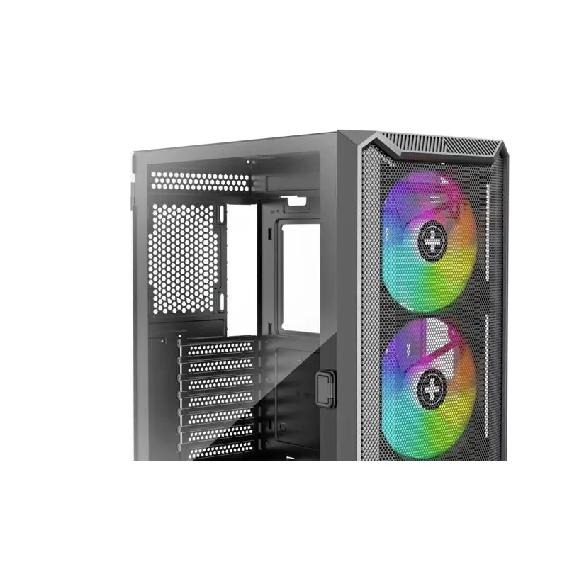 Korpuss|XILENCE|ATX/micro ATX/Mini-ITX|Melns|Midi Tower|PC|XG161
