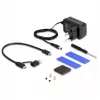 HDD/SSD korpuss DeLOCK 42020 Melns 2,5 collu USB Type-C 10 Gbit/s