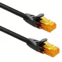 UTP plākstera vads QOLTEC 30 m Cat6 2×RJ45 melns