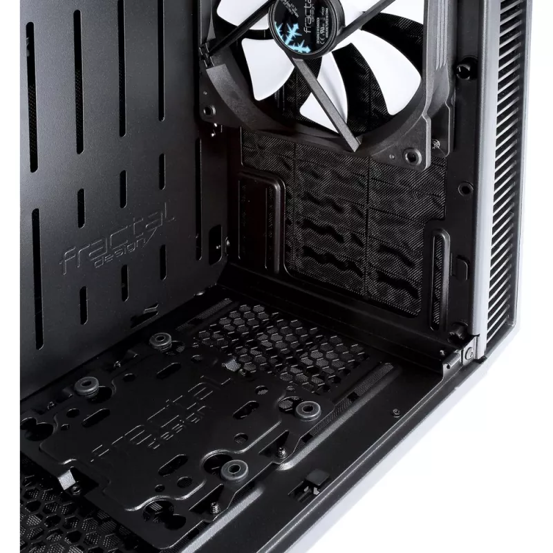 Fractal Design Define Nano S - Window - Tornis - ITX - bez barošanas bloka (ATX) - Melns - USB/Audio (FD-CA-DEF-NANO-S-BKW)