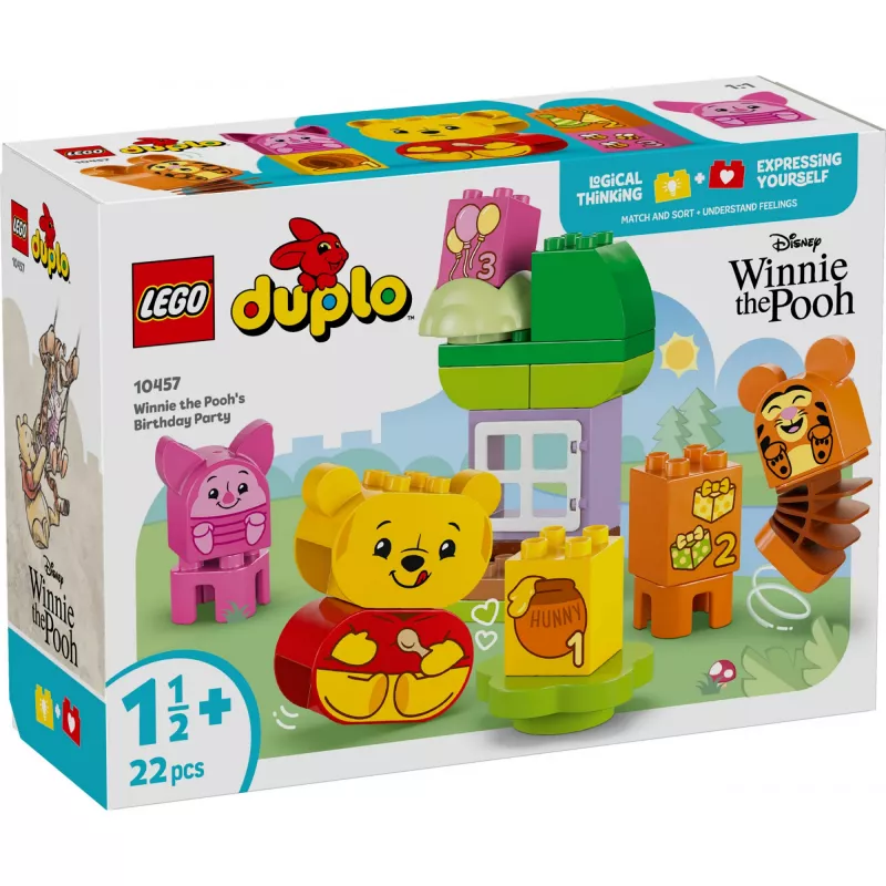 LEGO DUPLO 10457 Vinnija Pūka dzimšanas dienas ballīte