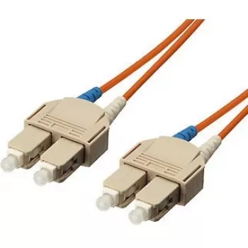 Equip SC/SC optisko šķiedru ielāpu vads - OM1/OM2, 10 m, 62,5/125 µm