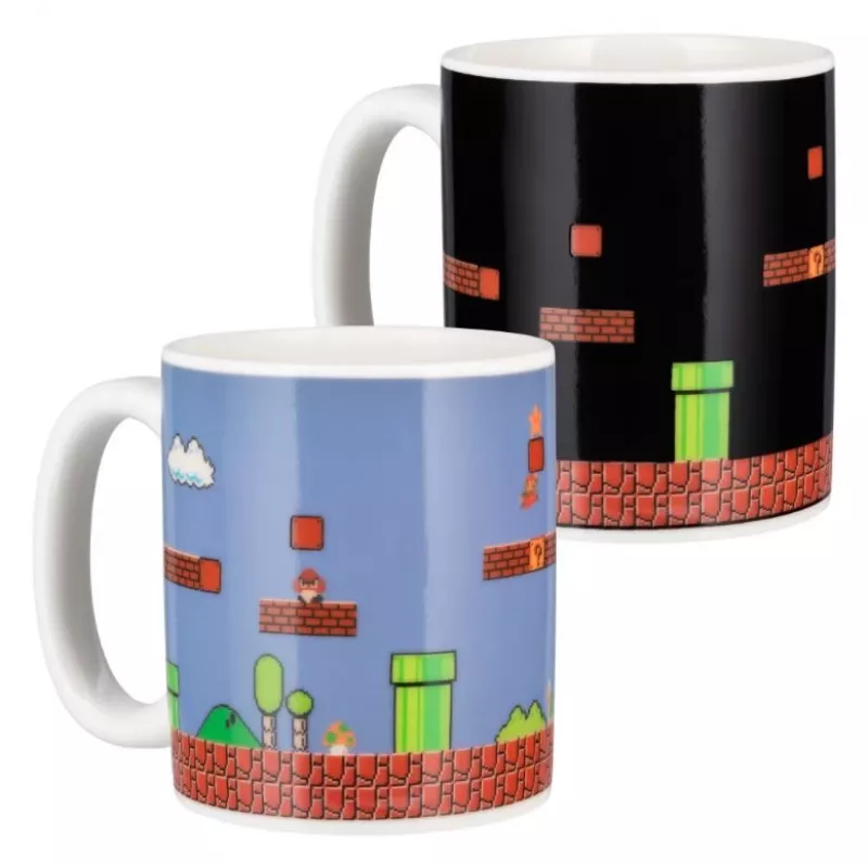 Paladone Super Mario Bros siltuma maiņas krūze