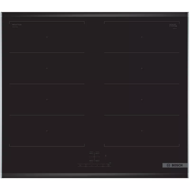 Bosch HEG578BB4 + NXX675CB5E gatavošanas iekārtu komplekts, zonas indukcijas plīts, elektriskā